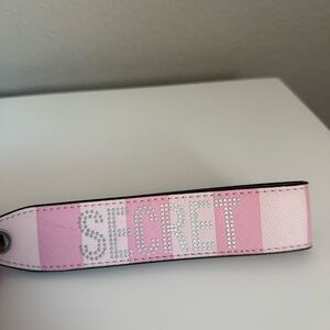 Pink and White Keychain Victoria’s Secret